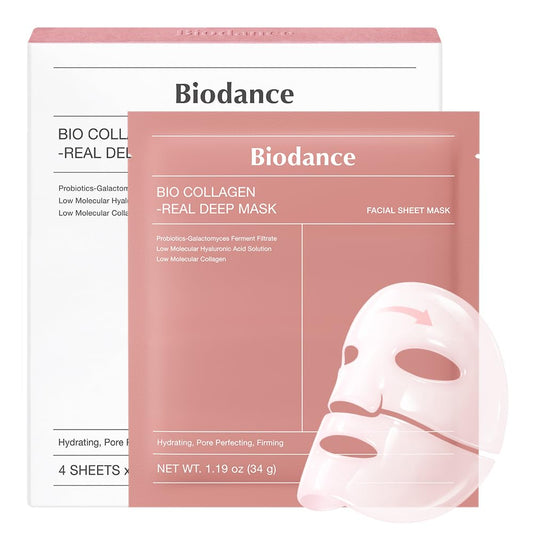 Mascarillas de colágeno BIODANCE, 4 unidades