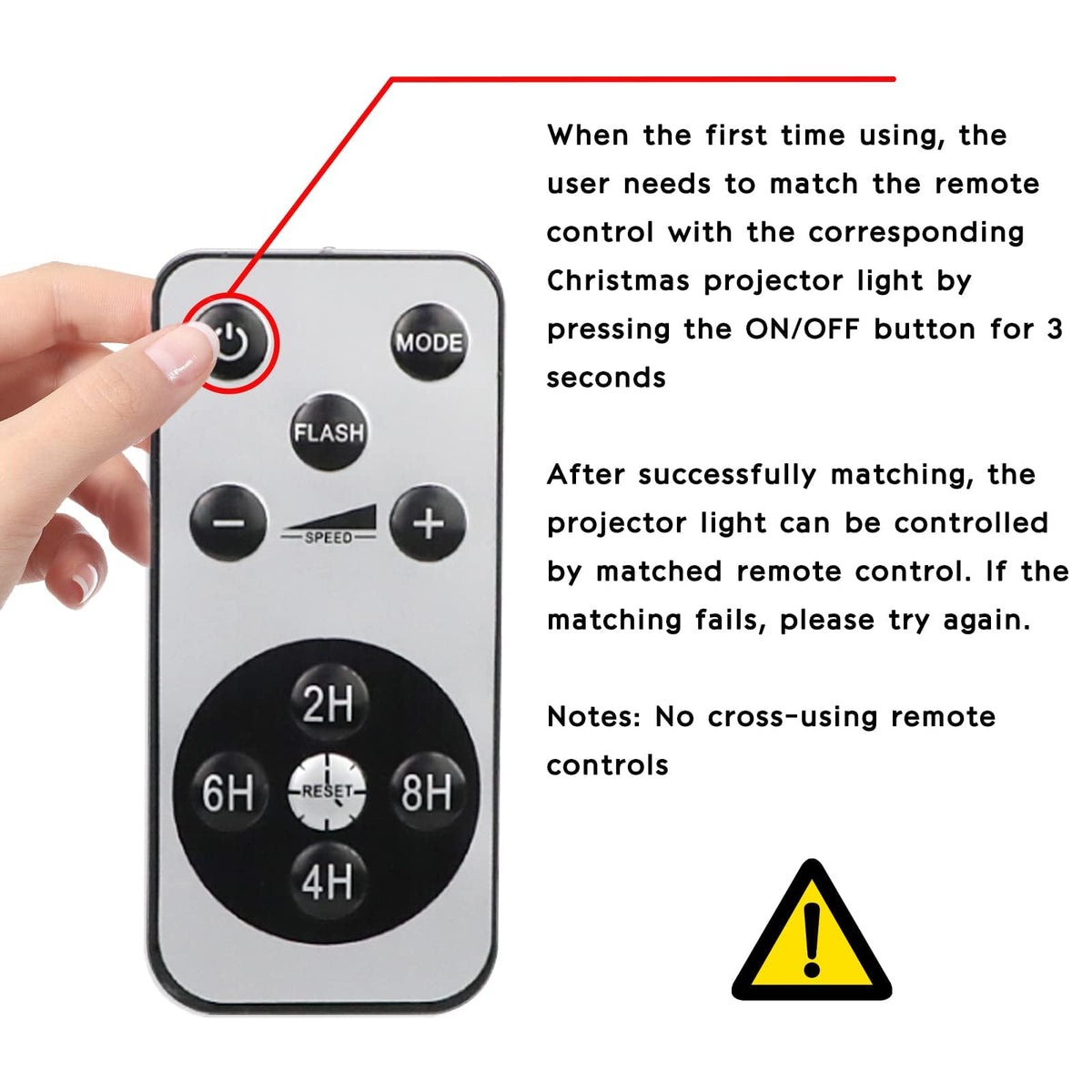 Proyector láser navideño YINUO con control