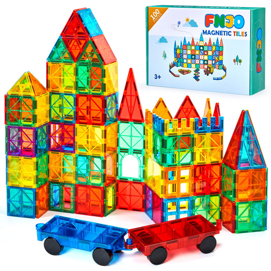 Bloques magnéticos FNJO, set de 100 piezas
