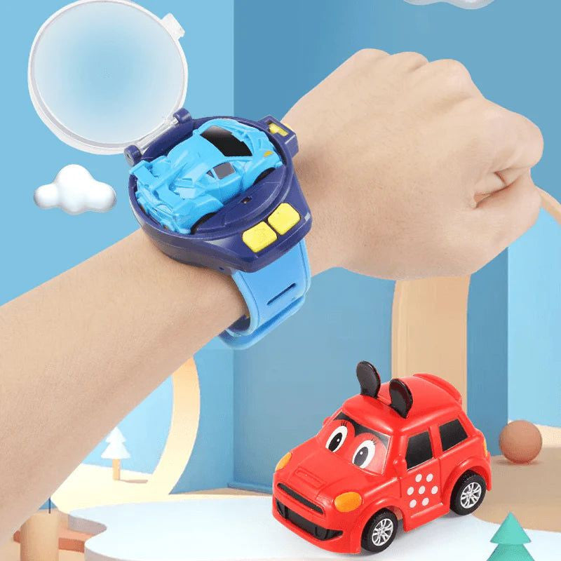 Reloj con coche remoto para niños